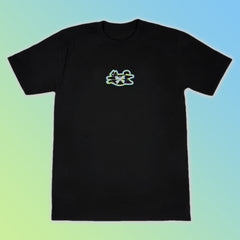 fatcatfly tee black
