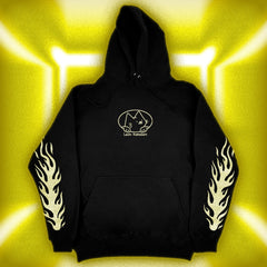 flayon gold hoodie black