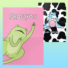 frog moo poster