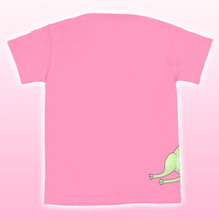 frog you tee pink
