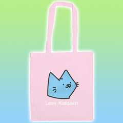 frog you totebag pink