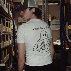 howdy tee white