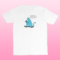 i h8 my life tee white