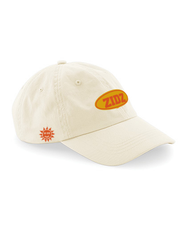 Oval EMB Logo Cap Beige