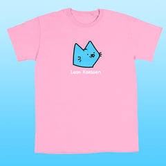 logo tee pink