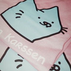 logo tee pink
