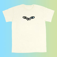 melk face tee natural