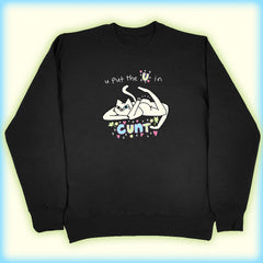 cunt sweater black
