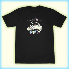 cunt tee black