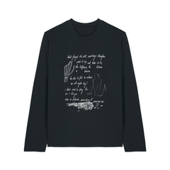 somebody’s daughter long sleeve t-shirt, black