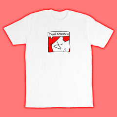 offensive tee white