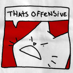 offensive tee white