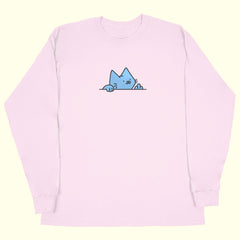 paw off longsleeve light pink