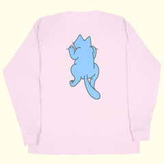 paw off longsleeve light pink