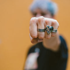 Skeart ring silver