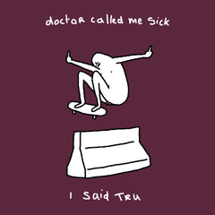 sick tee Burgundy