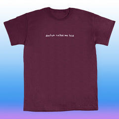 sick tee Burgundy