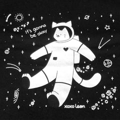 spaceboi tee black