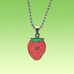 strawberry pendant