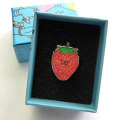 strawberry pendant