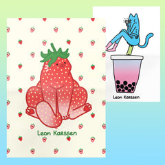 strawboba poster
