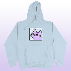 tobba hoodie light blue