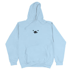 face light blue
